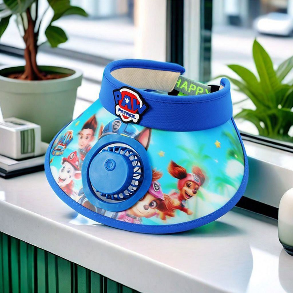 قبعة صيفية مزودة بمروحة - الصورة 7