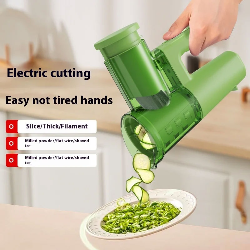 Trancheuse à électrique multifonctionnelle pour légumes et fruits – جهاز تقطيع الخضر والفواكه - الصورة 5