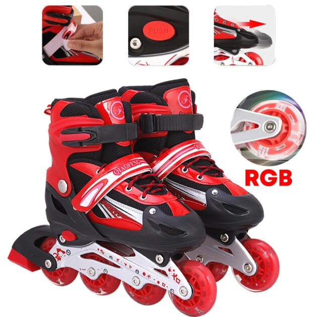 زلاجات أطفال مريحة بعجلات