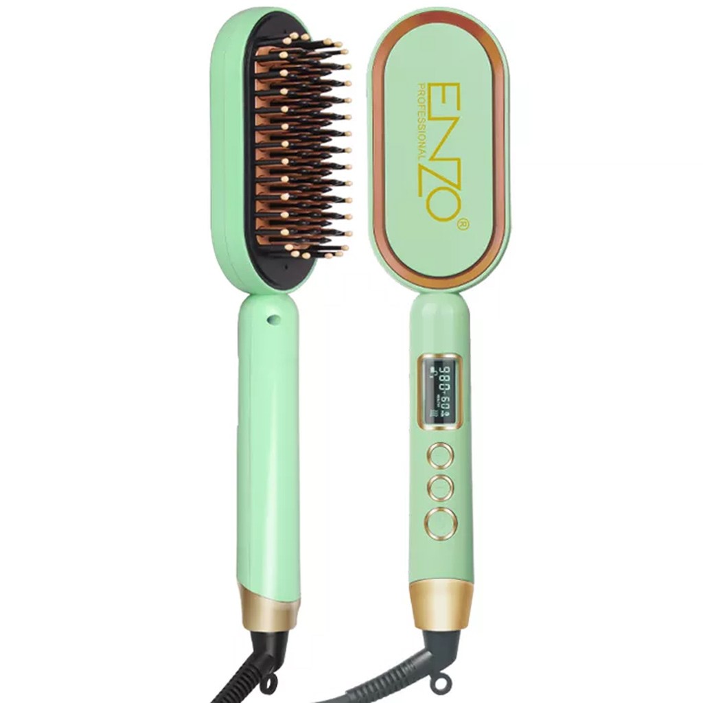ENZO PROFESSIONAL Brosse Lissante Electrique Professional En Céramique - الصورة 5