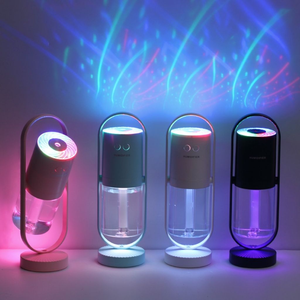 humidificateur lumière rgb 360° rotation – مرطب هواء