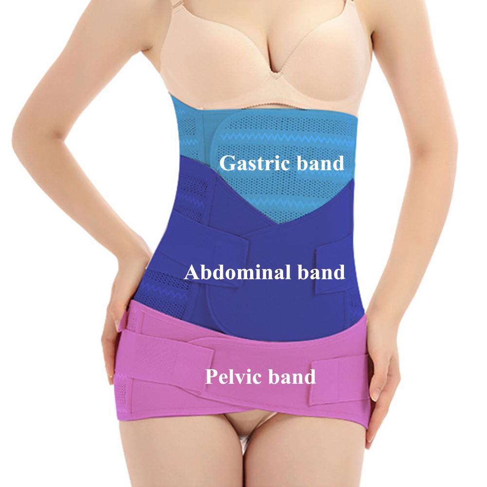 Ceinture 3PCS de récupération du corps apres l'accouchement - حزام استعادة الجسم بعد الولادة مكون من 3 قطع - الصورة 4