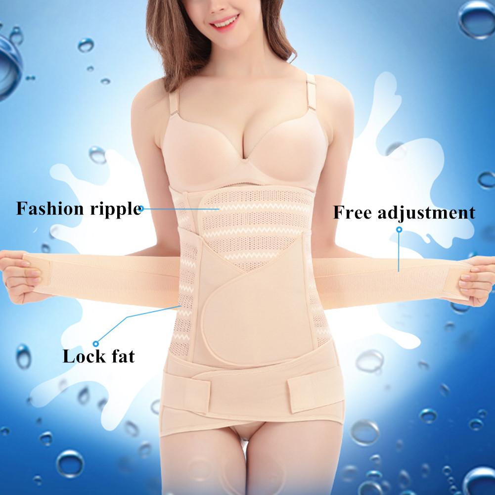 Ceinture 3PCS de récupération du corps apres l'accouchement - حزام استعادة الجسم بعد الولادة مكون من 3 قطع - الصورة 3