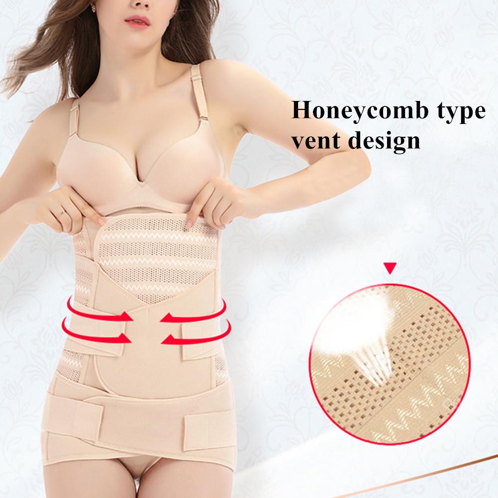 Ceinture 3PCS de récupération du corps apres l'accouchement - حزام استعادة الجسم بعد الولادة مكون من 3 قطع - الصورة 2