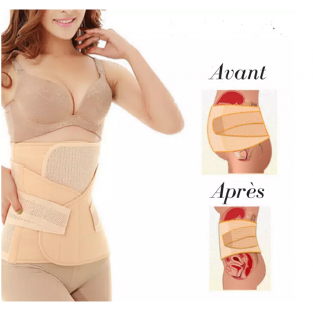 Ceinture 3PCS de récupération du corps apres l'accouchement - حزام استعادة الجسم بعد الولادة مكون من 3 قطع - الصورة 5
