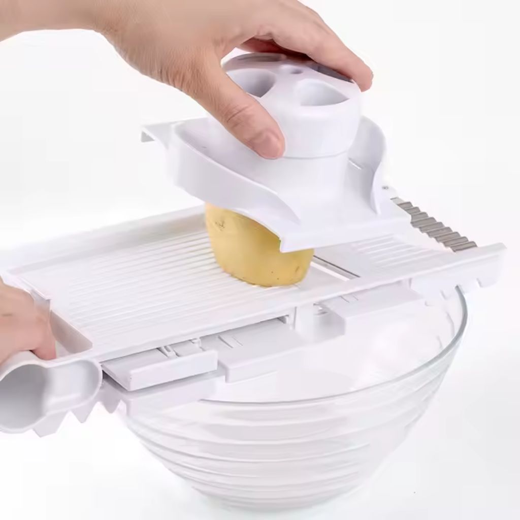 Trancheuse de Légumes Multifonction 5en1 – قطاعة خضروات متعددة الوظائف - الصورة 4