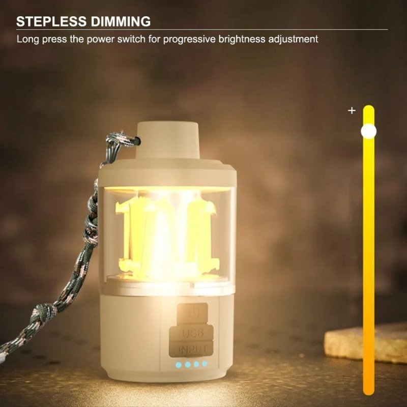 فانوس خارجي محمول مزود بشحن من النوع - الصورة 4