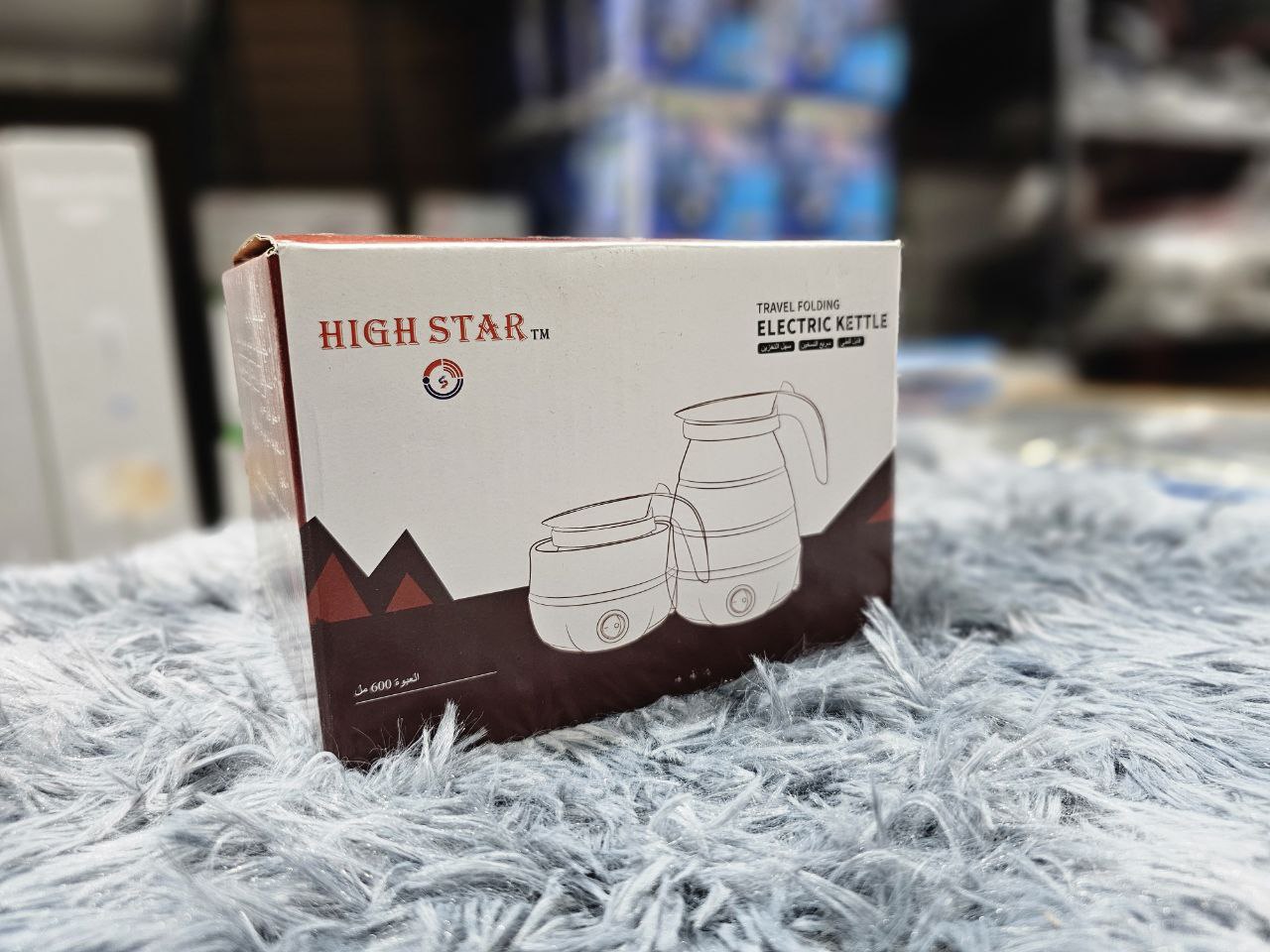 Bouilloire électrique pliable en silicone ,portable Avec indicateur de mise hors tension غلاية كهربائية قابلة للطي محمولة سيليكون - الصورة 2