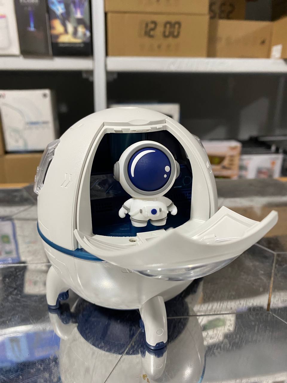 Humidificateur d'air électrique Spacecraft avec lumière LED - الصورة 3