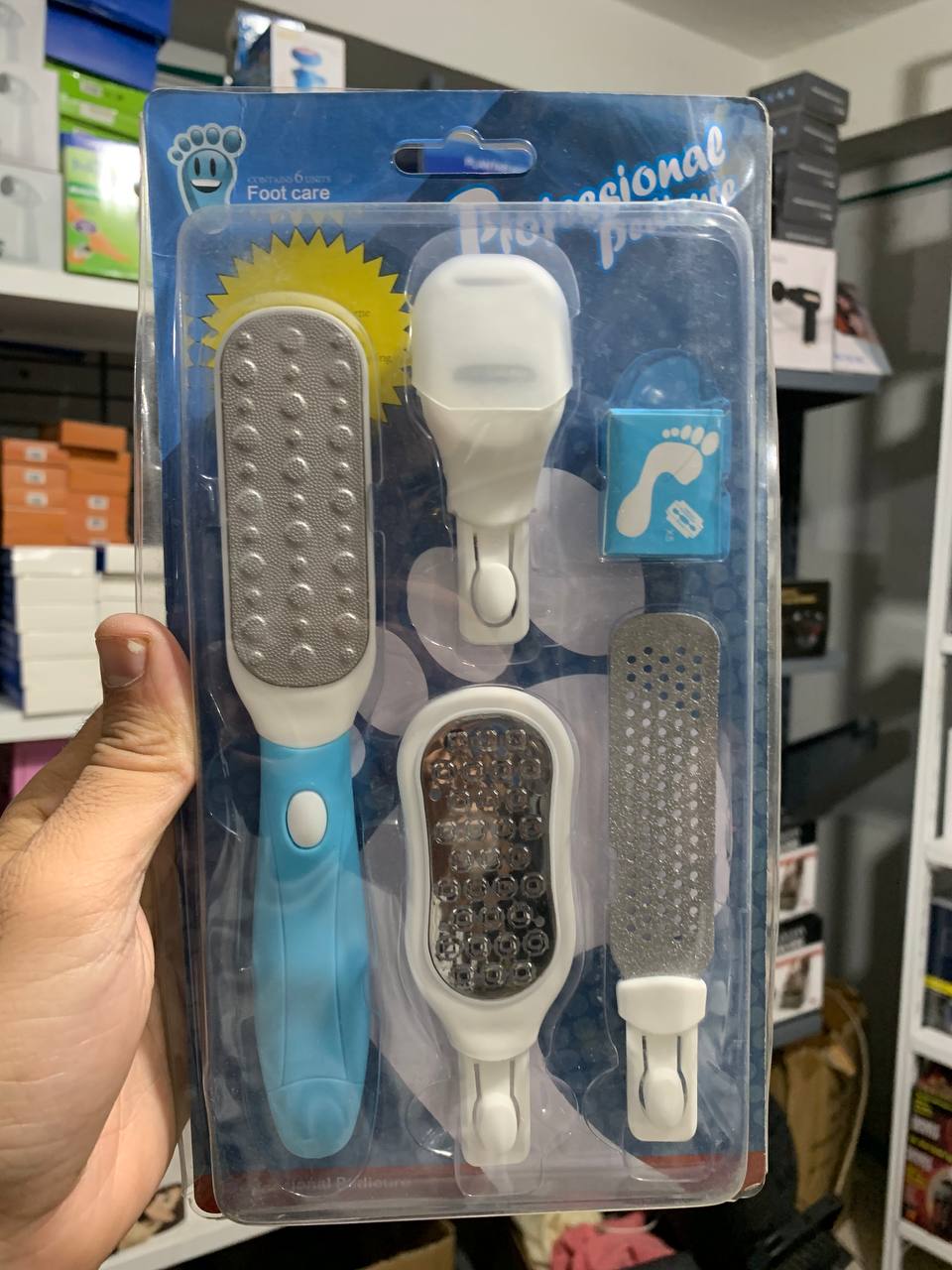 Kit de 5 Pcs Râpe de pédicure professionnelle - الصورة 4