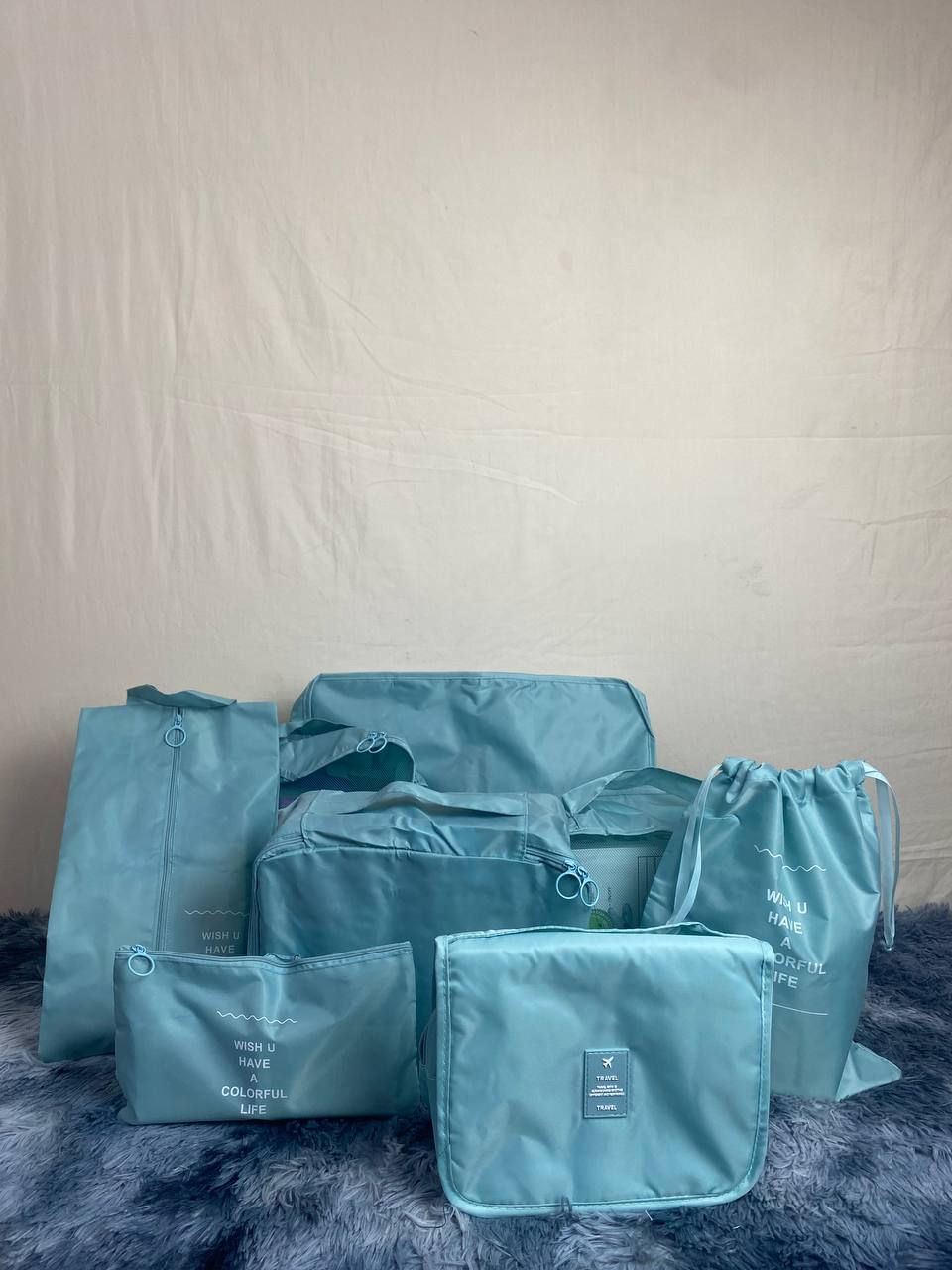 Organisateur Valise 8pcs Sac Rangement et Les Essentiels du Voyage - الصورة 2