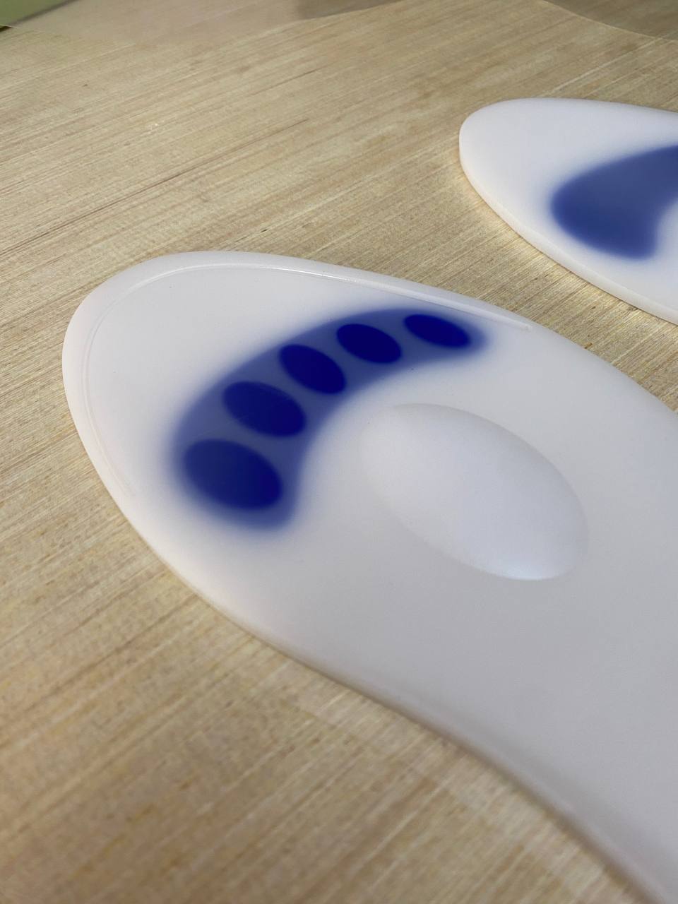 Paire de semelles en silicone souple coussinet complet pour les pieds - الصورة 2