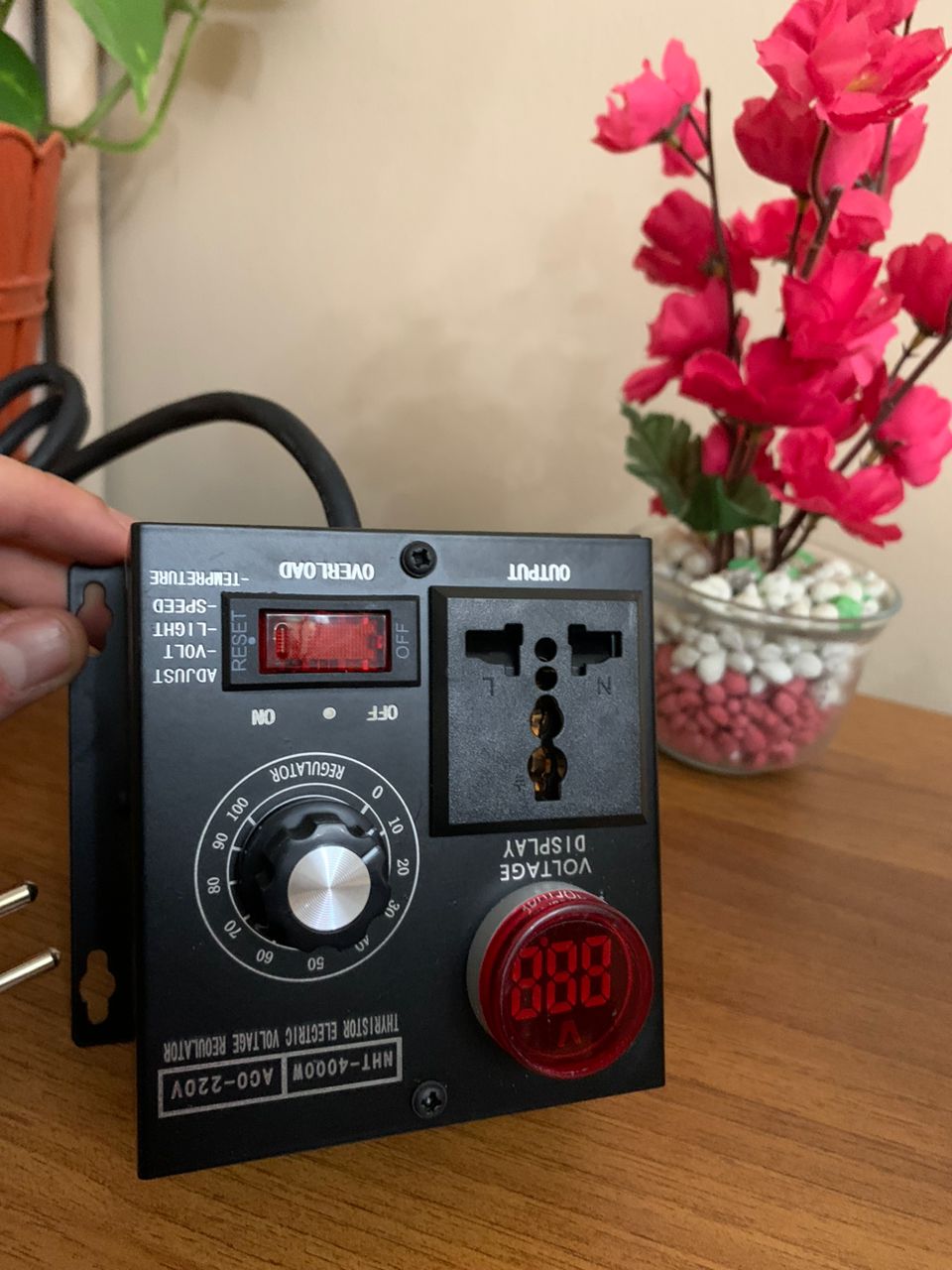 Régulateur de tension SCR AC 230V 4000W - الصورة 3