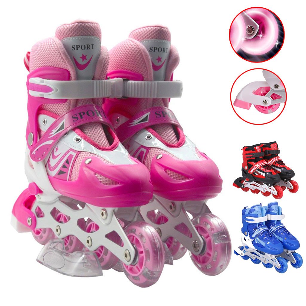 زلاجات أطفال مريحة بعجلات