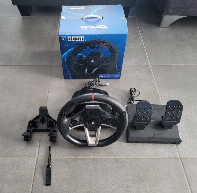 Hori RWA Original Volant de course Apex pour PS4/PS3/PC/Playstation 4 - الصورة 3