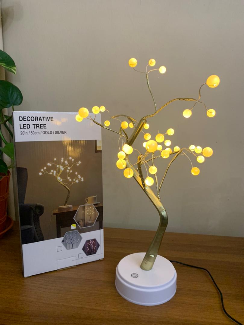 lampe de Table Arbre lumineux style bonsaï - الصورة 2