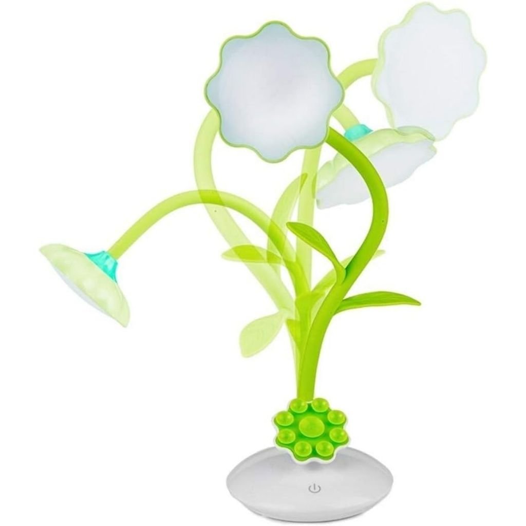 مصباح مكتبي على شكل زهرة عباد الشمس مع حامل - الصورة 6