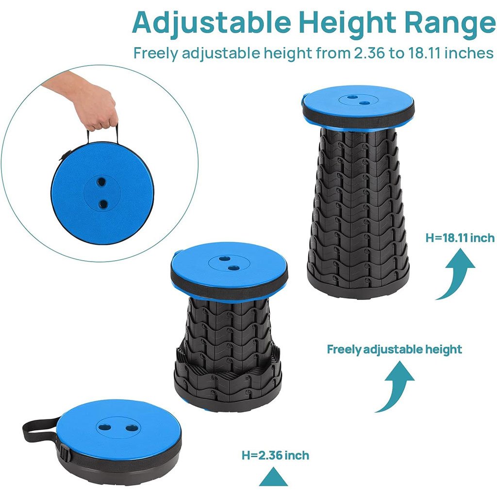 كرسي تلسكوبي محمول للتخييم والنزهات - الصورة 6