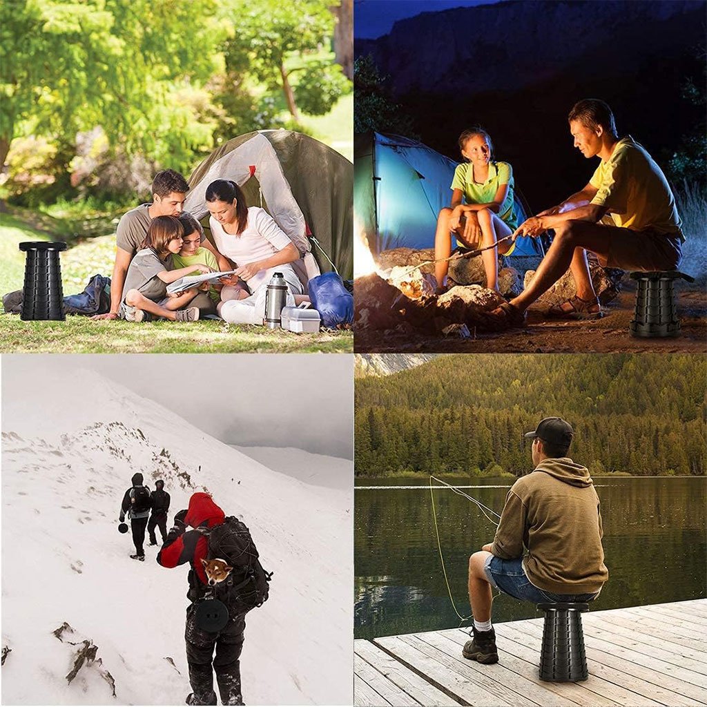 كرسي تلسكوبي محمول للتخييم والنزهات - الصورة 2