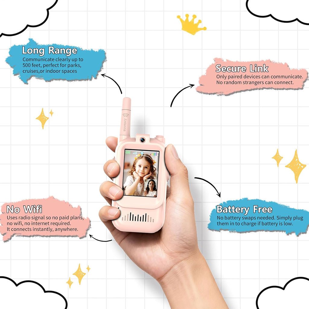 جهازان لاسلكيان مزودان بكاميرا فيديو الدقة قابلة لإعادة - الصورة 6