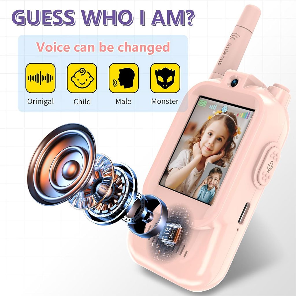 جهازان لاسلكيان مزودان بكاميرا فيديو الدقة قابلة لإعادة - الصورة 2