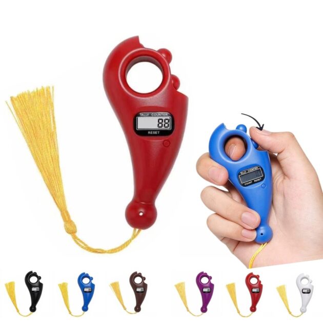 عدّاد أصابع مسبحة إسلامية