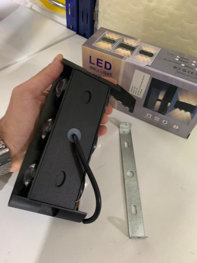 Applique Murale LED 6W D’Éclairage Extérieur 3 Lampes en PP - الصورة 2