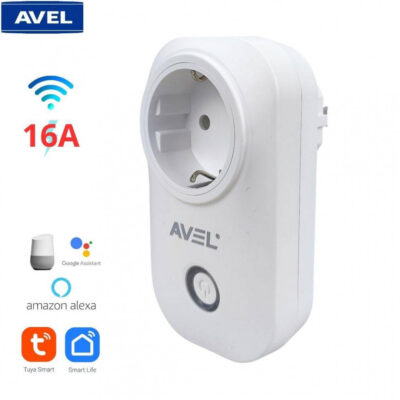 مقبس طاقة ذكي AVEL WiFi GM مع التحكم الصوتي