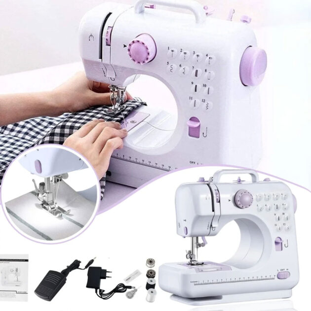 ماكينة خياطة محمولة بـ12...