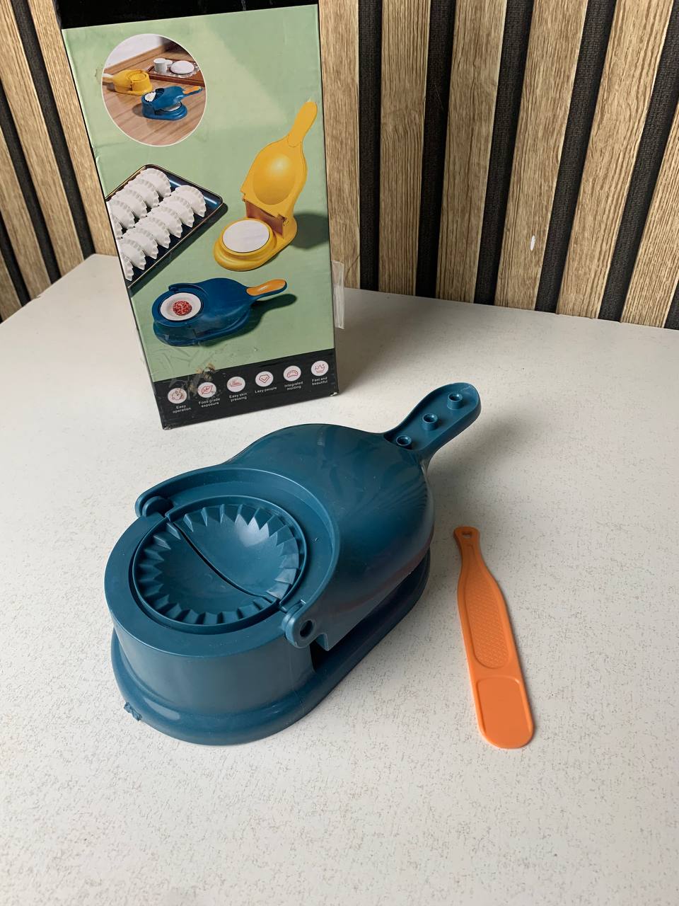 أداة تحضير المملحات 2 في 1 قالب رافيولي وإمباناداس مع أداة ضغط للعجين - الصورة 3