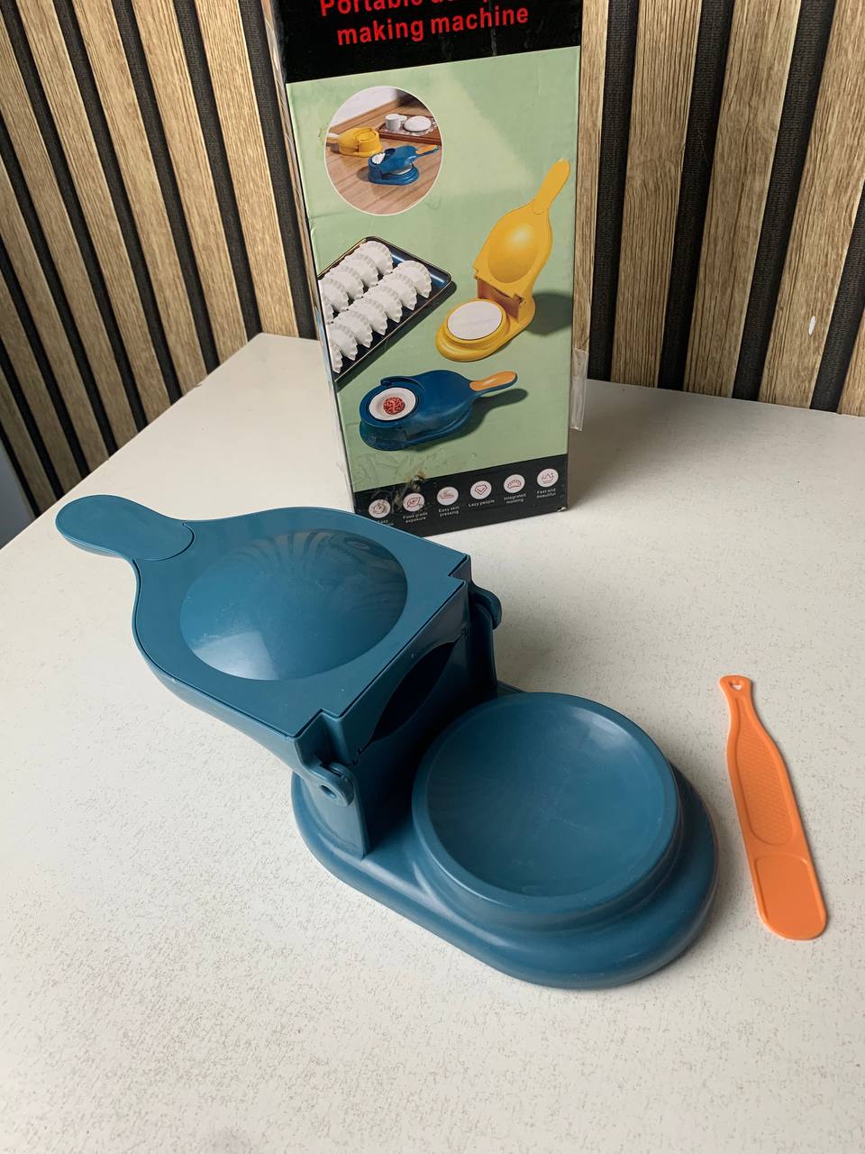 أداة تحضير المملحات 2 في 1 قالب رافيولي وإمباناداس مع أداة ضغط للعجين - الصورة 2