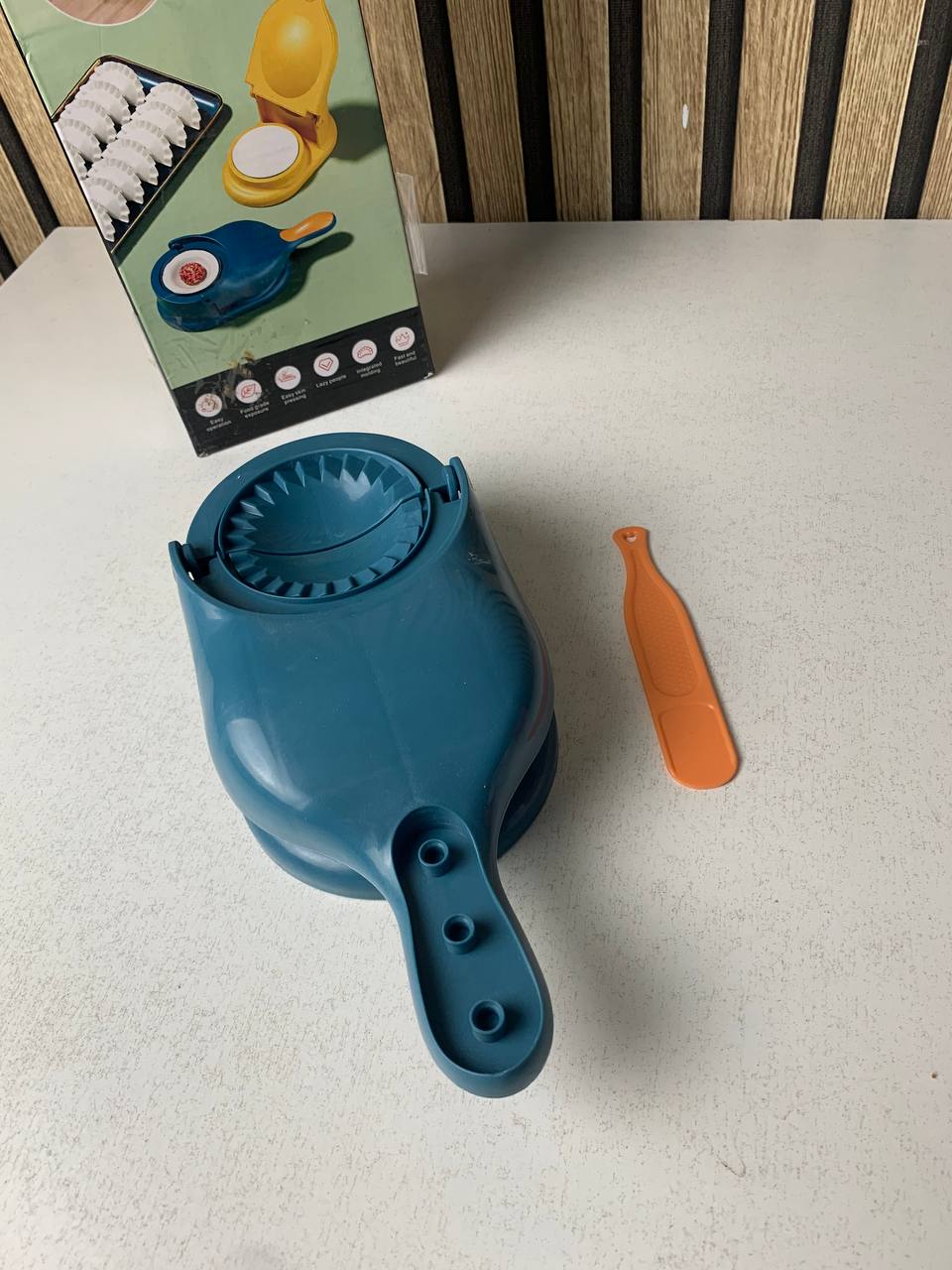 أداة تحضير المملحات 2 في 1 قالب رافيولي وإمباناداس مع أداة ضغط للعجين - الصورة 4