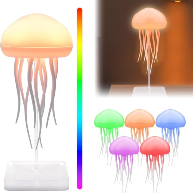 مصباح قنديل البحر RGB...