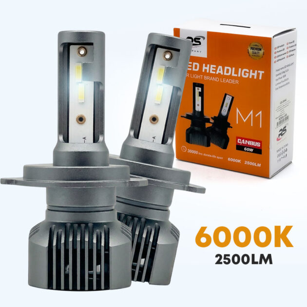 طقم مصابيح أمامية LED...
