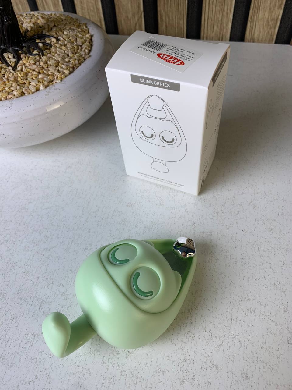 خطافات حائط لاصقة من ABS بتصميم لطيف ومبتكر (قطعتين) - الصورة 5