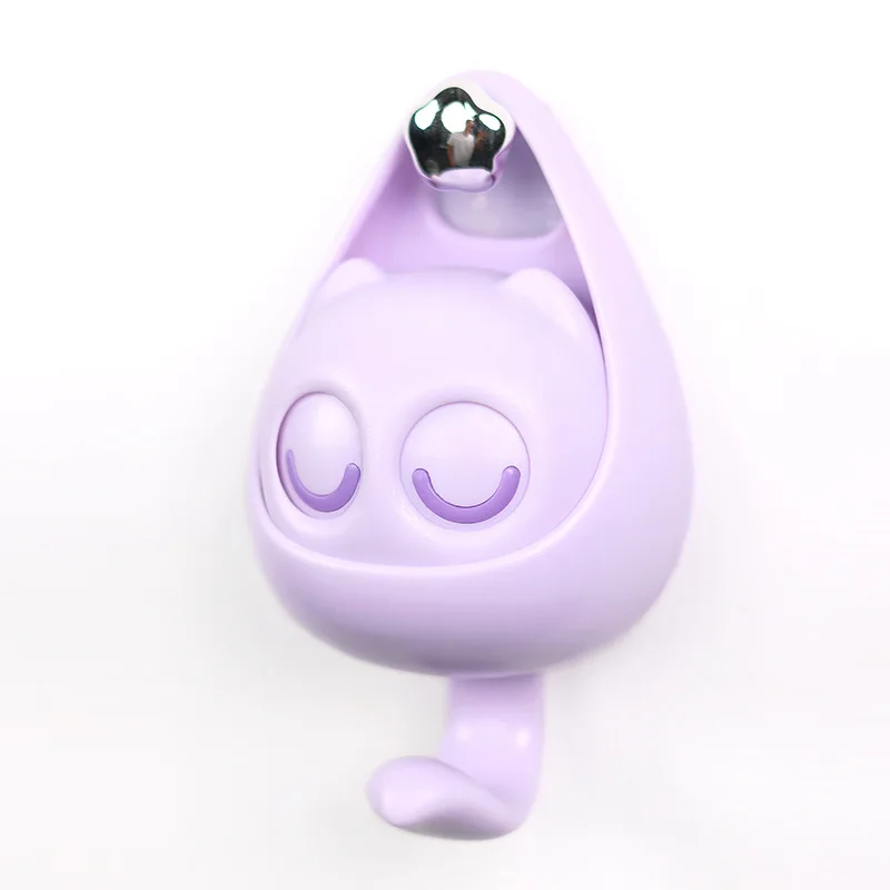 خطافات حائط لاصقة من ABS بتصميم لطيف ومبتكر (قطعتين) - الصورة 9