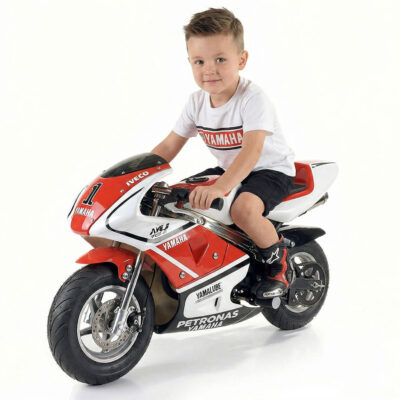 دراجة نارية صغيرة للأطفال Mini Moto GP بمحرك 49cc بنزين تشغيل بالسحب