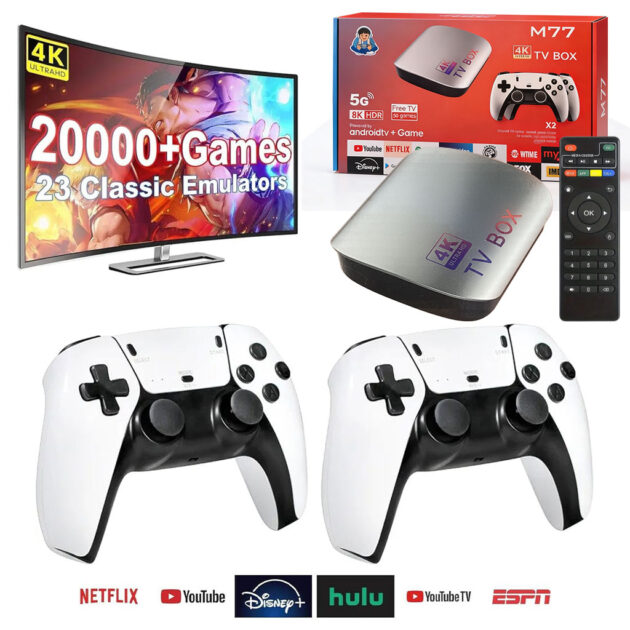 جهاز TV Box وكونسول...