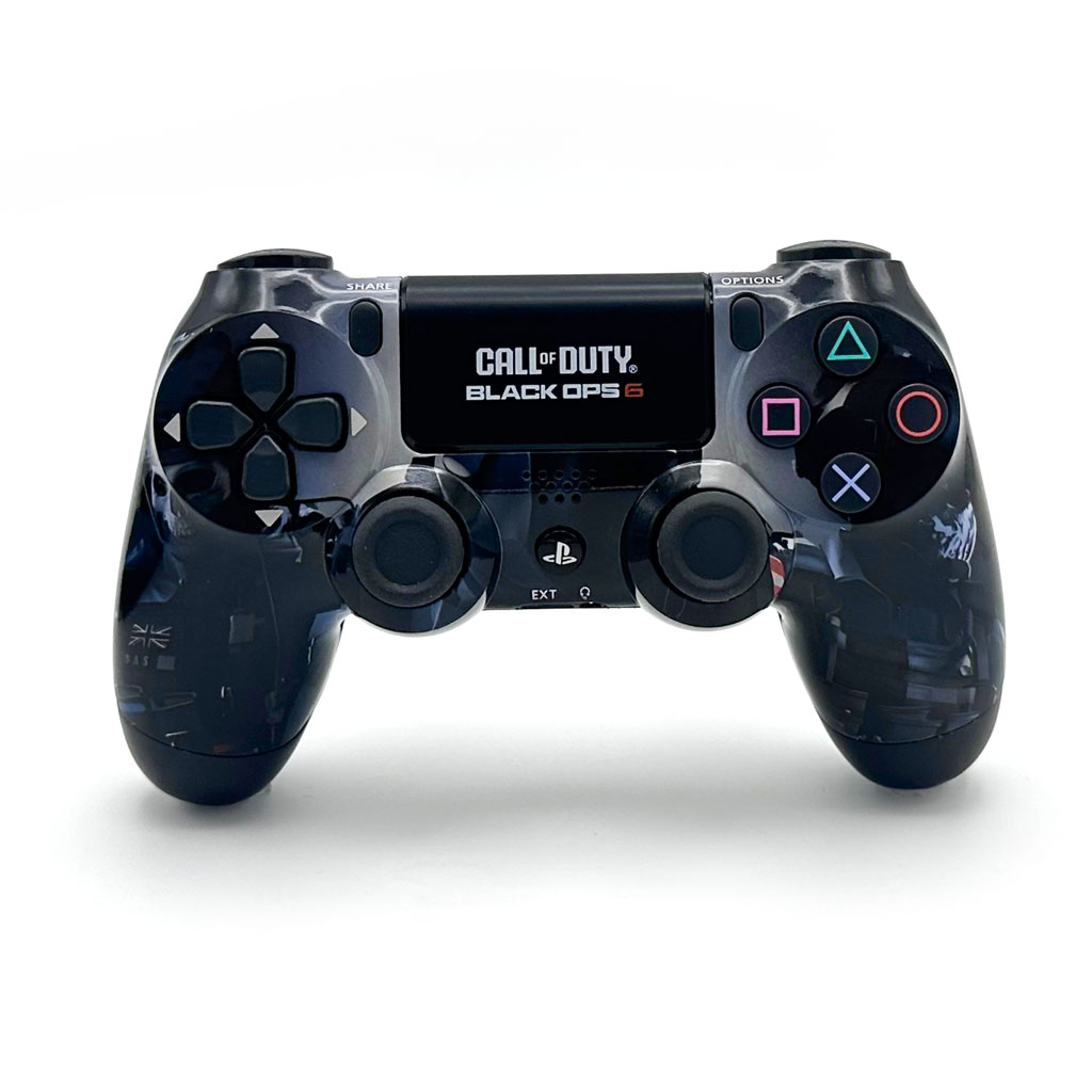 يد تحكم لاسلكية PS4 DualShock إصدار COD BO6 (High Copy) ببطارية قابلة للشحن - الصورة 7