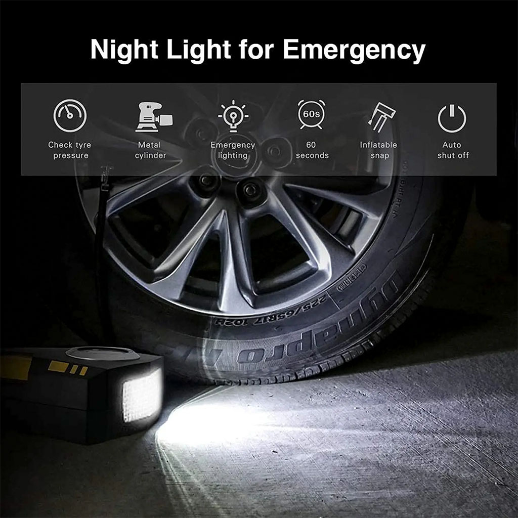 ضاغط هواء سيارة BEETRO BE0172 بقوة 150 PSI و100 واط - الصورة 5