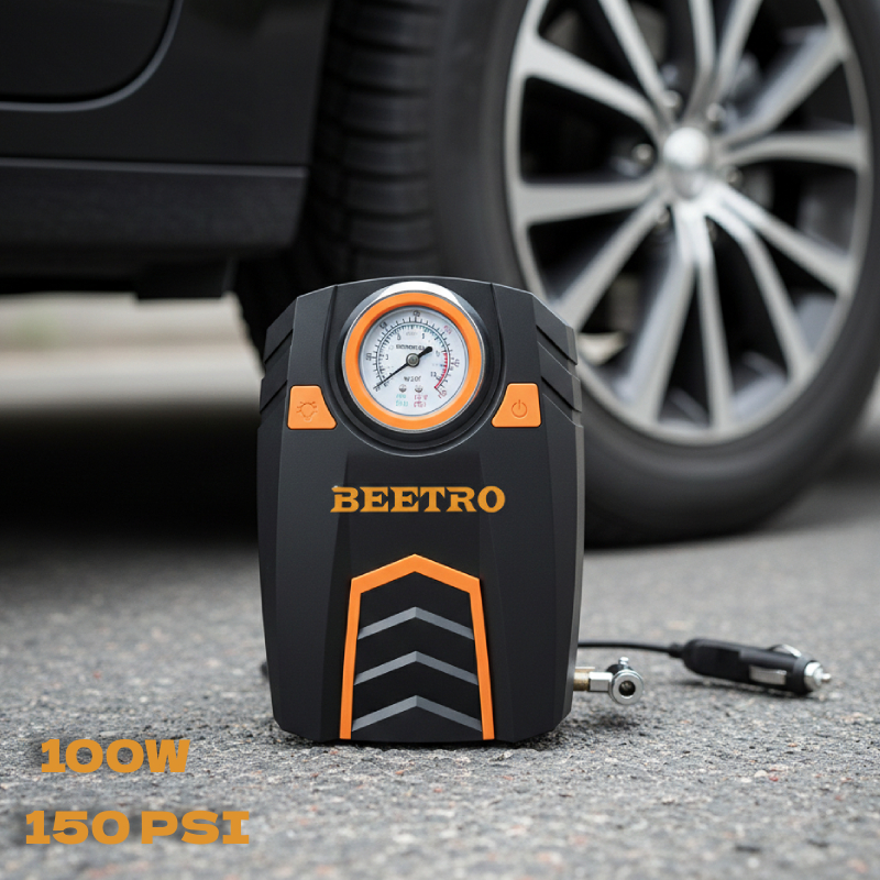 ضاغط هواء سيارة BEETRO BE0172 بقوة 150 PSI و100 واط - الصورة 8