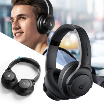 سماعات رأس لاسلكية Anker Q20i مع تقنية إلغاء الضوضاء النشط