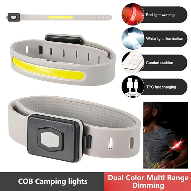 سوار LED رياضي قابل...