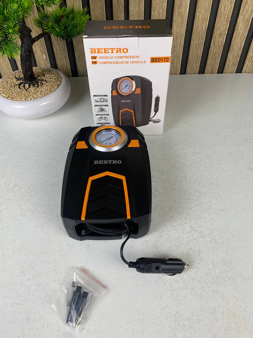 ضاغط هواء سيارة BEETRO BE0172 بقوة 150 PSI و100 واط - الصورة 4