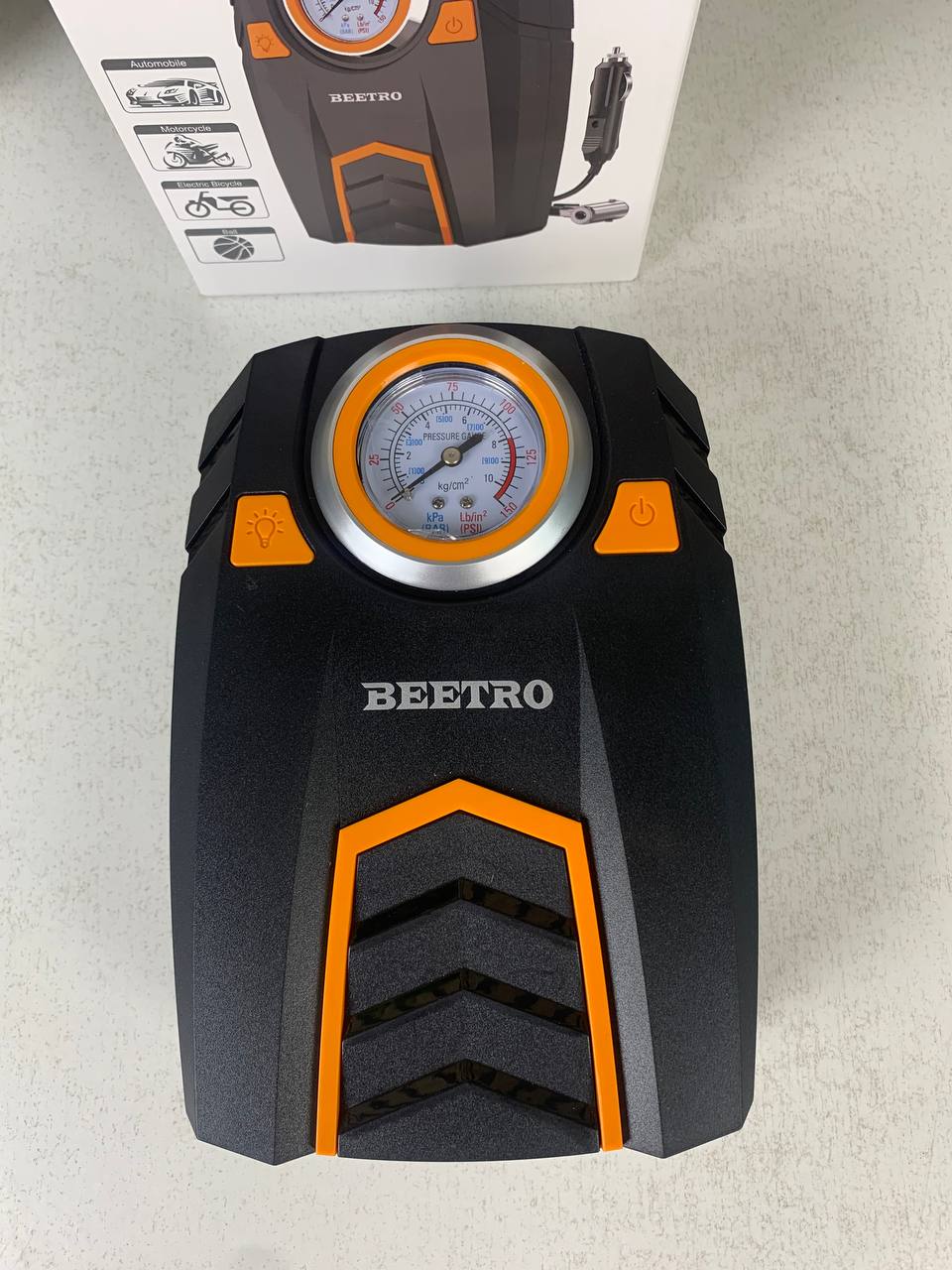 ضاغط هواء سيارة BEETRO BE0172 بقوة 150 PSI و100 واط - الصورة 3