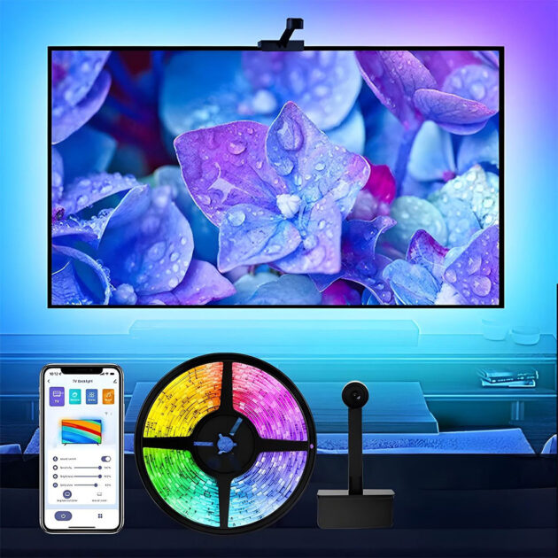 شريط إضاءة LED RGBIC...