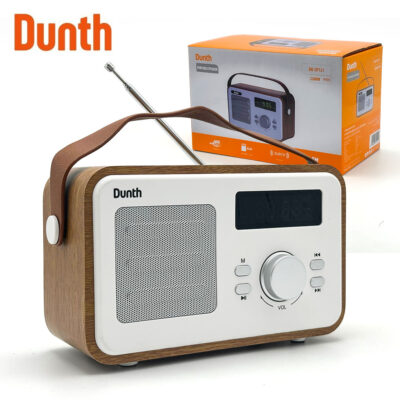مكبر صوت وراديو محمول Dunth Premium بتقنية Bluetooth V5.0