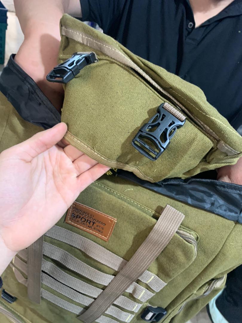 Sac à dos randonnée tactique militaire 80l imperméable - الصورة 15