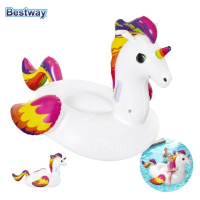 عوامة سباحة قابلة للنفخ للأطفال بتصميم وحيد القرن Bestway 41114