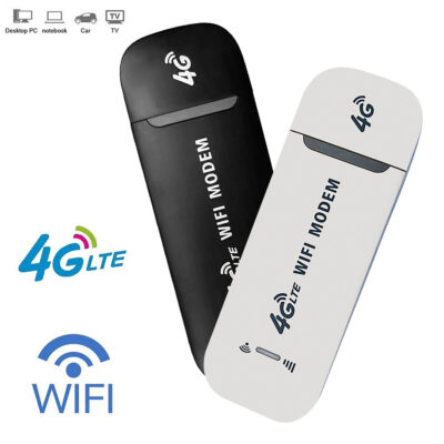 مودم 4G LTE بسرعة تصل إلى 150Mbps مع محول USB وراوتر لاسلكي
